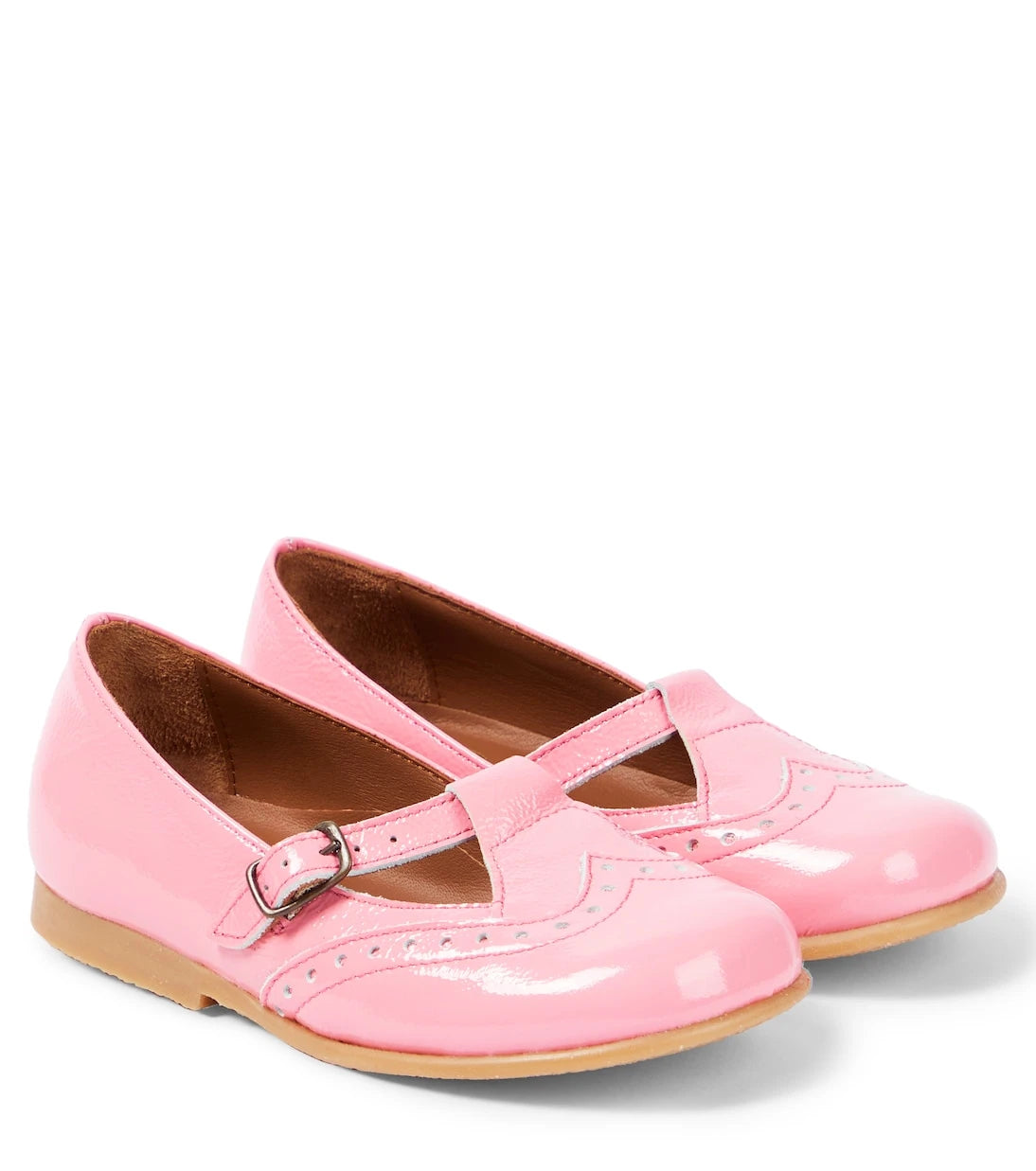 PèPè - Nappalak patent leather sandals