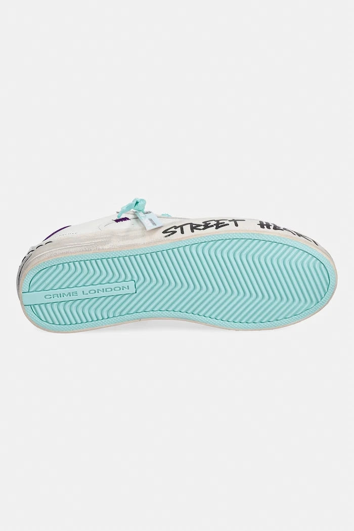 Crime London SK8 DELUXE маратонки дамски от кожа