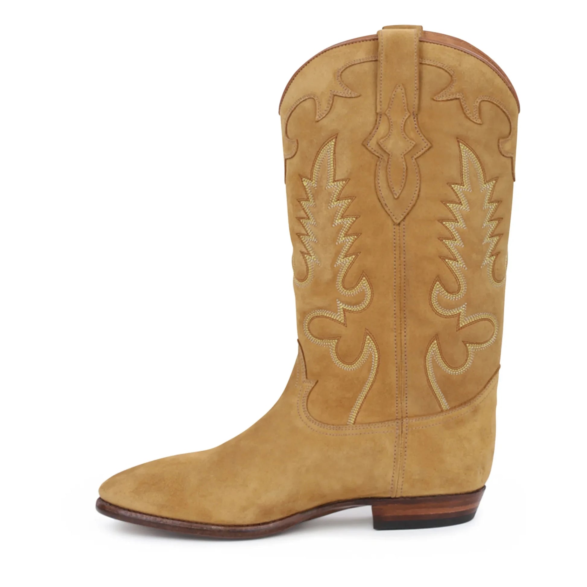Shiloh Heritage - Midnight Suede Boots | Tan