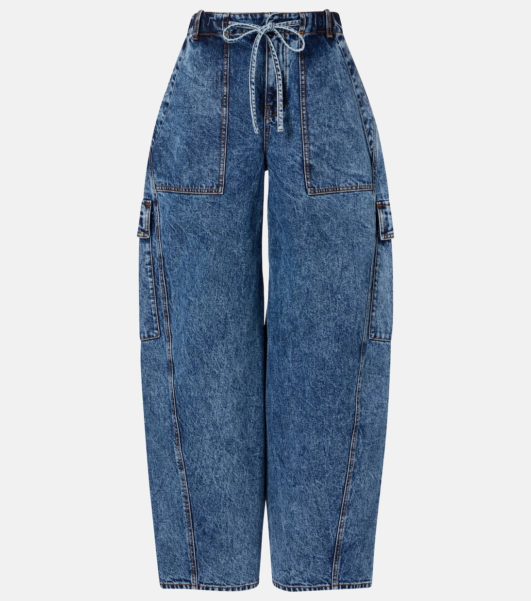 Alaïa - Barrel-leg jeans