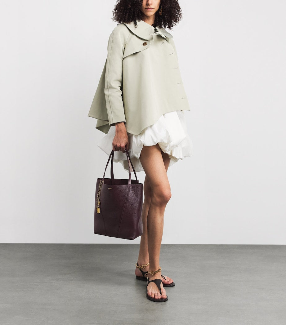 Chloé Medium Leather Spin Tote Bag