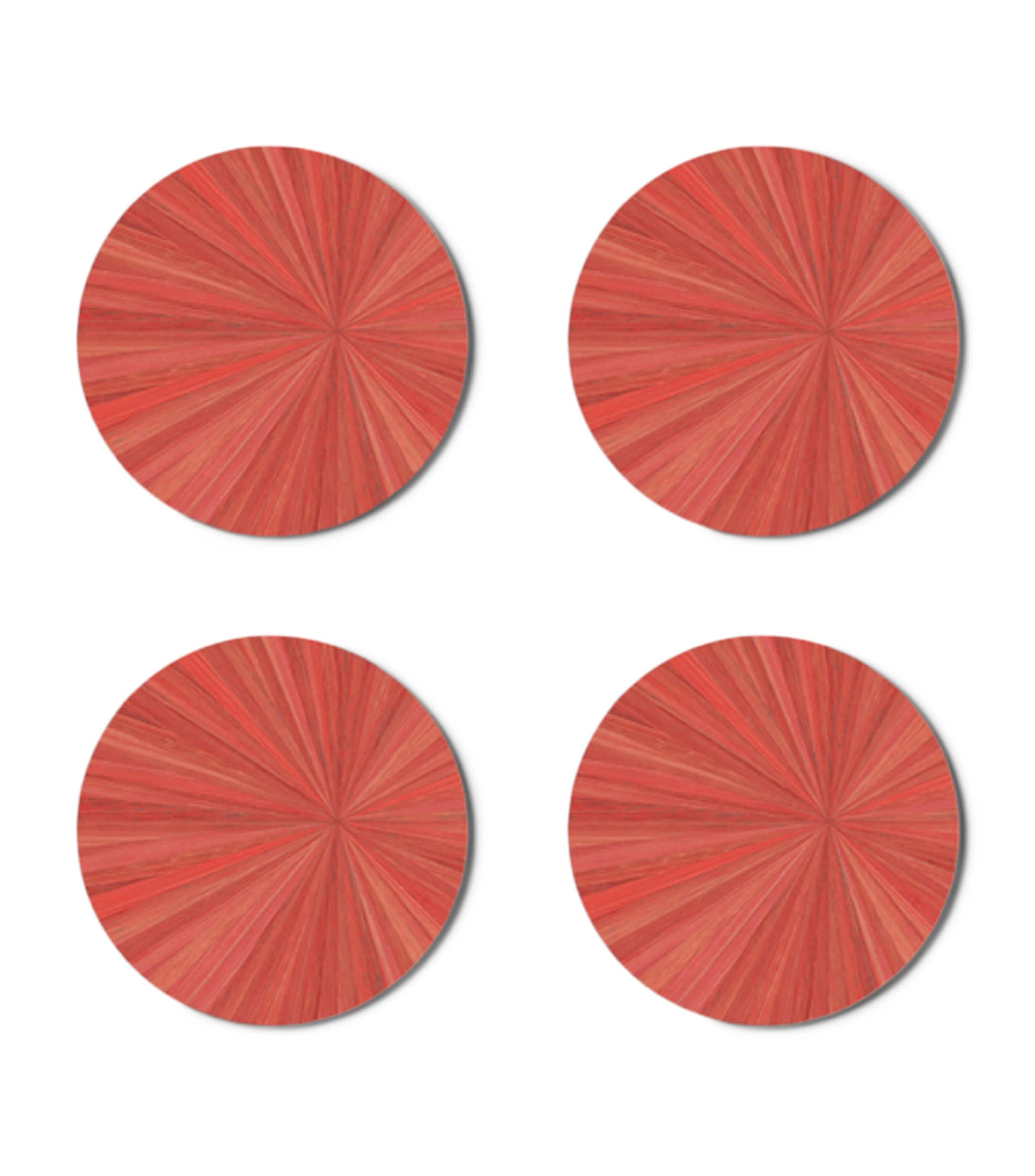 Hestia Set of 4 Soleil Round Coasters