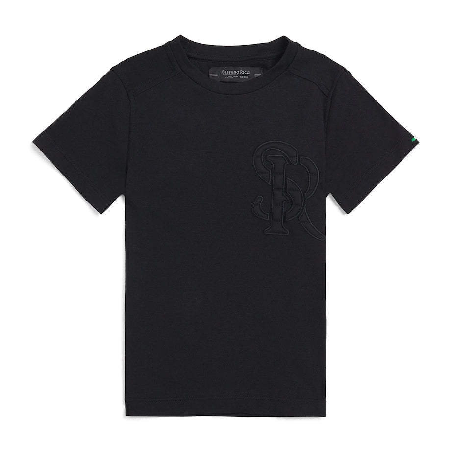 Stefano Ricci Kids Cotton-Blend Logo T-Shirt (4-16 Years)