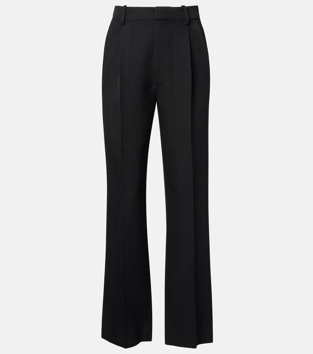 Victoria Beckham - High-rise virgin wool straight pants