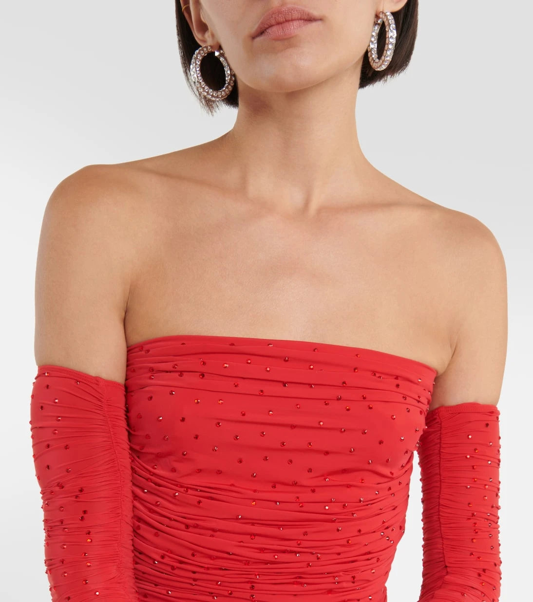 Alex Perry - Hyland embellished jersey gown