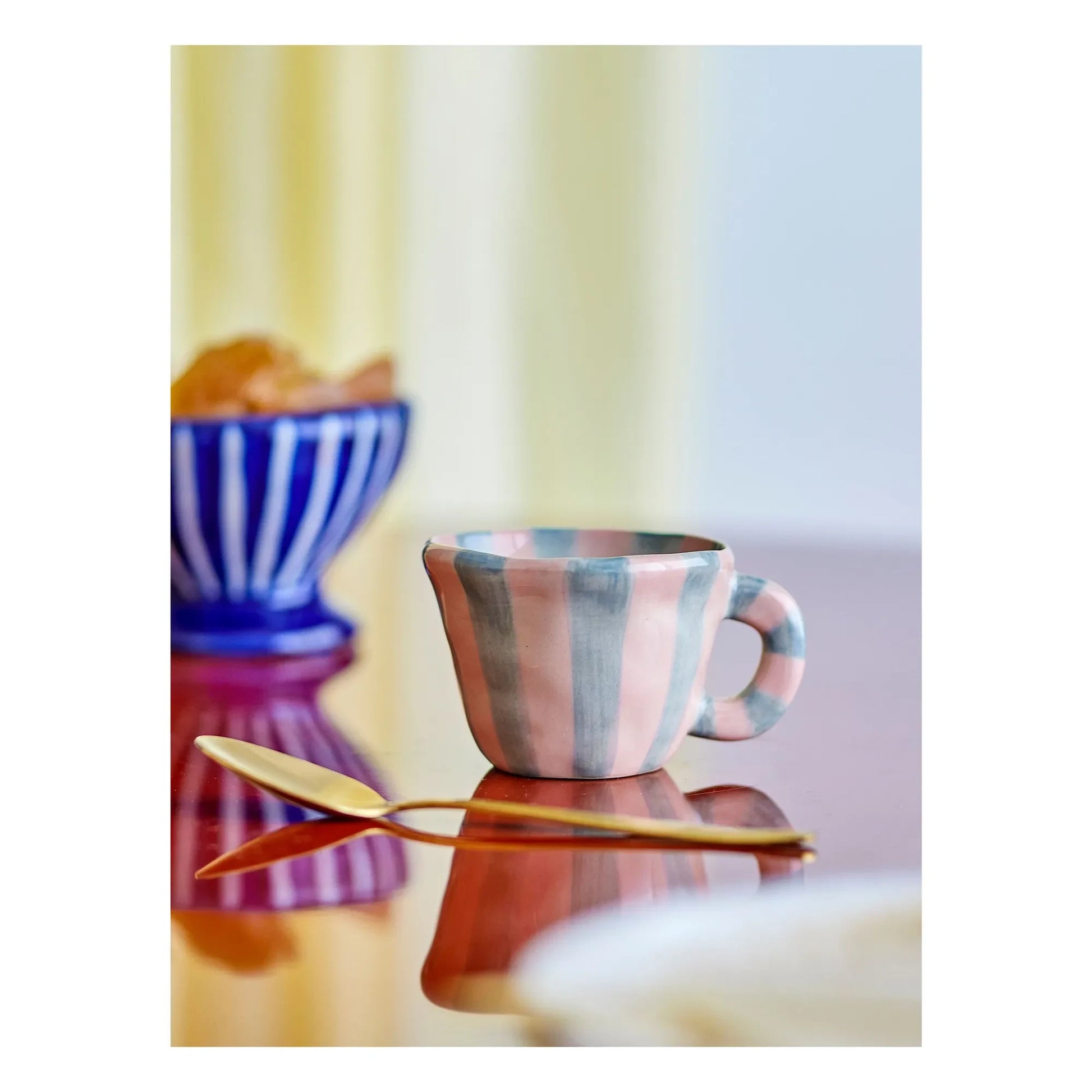 Bloomingville - Stoneware mug Nini | Pink
