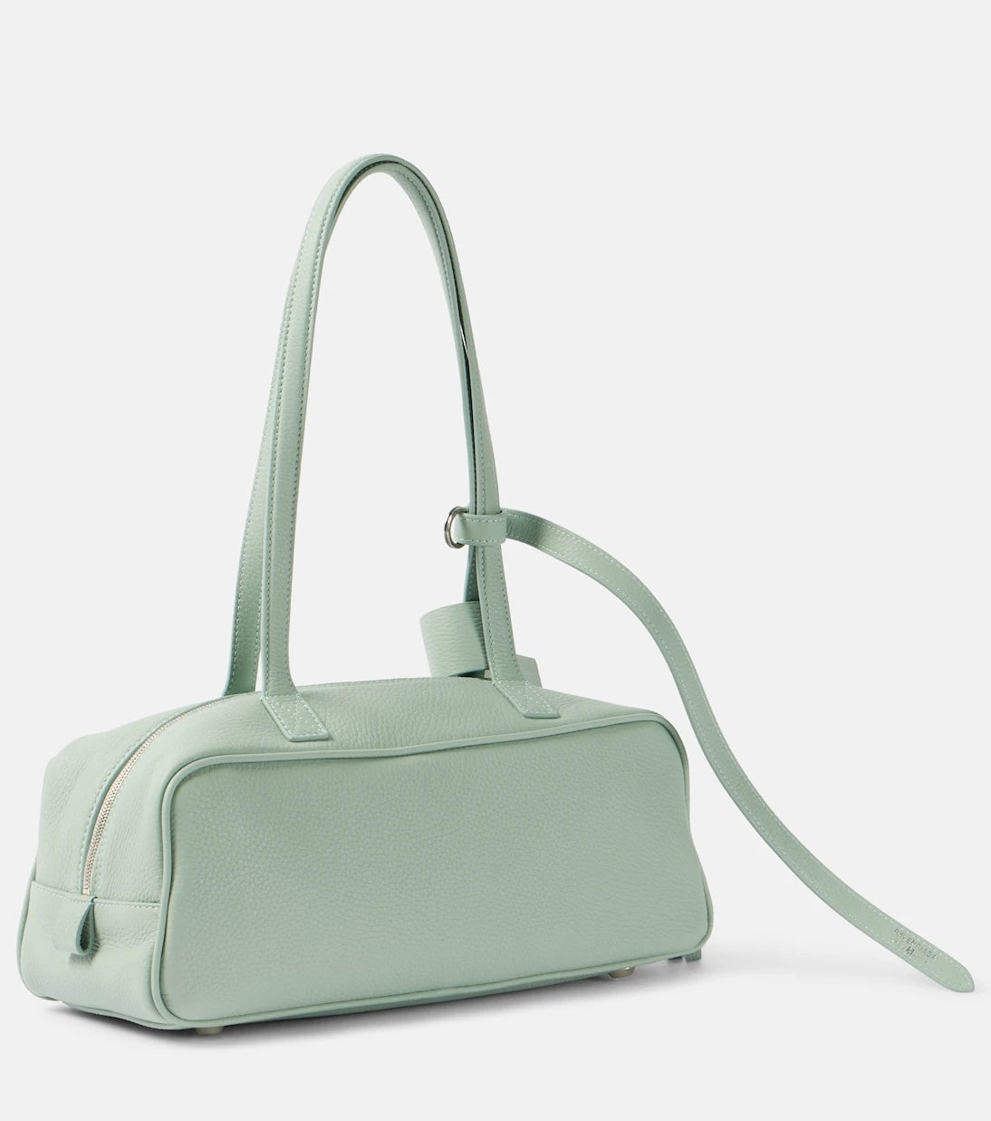Balenciaga - حقيبة كتف Carrie Small من الجلد