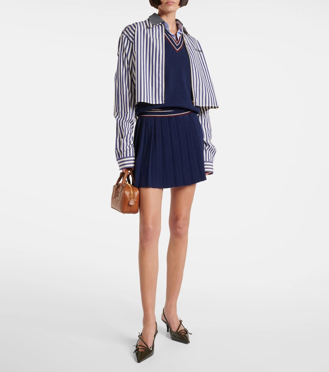 Miu Miu - Wool and cashmere sweater vest