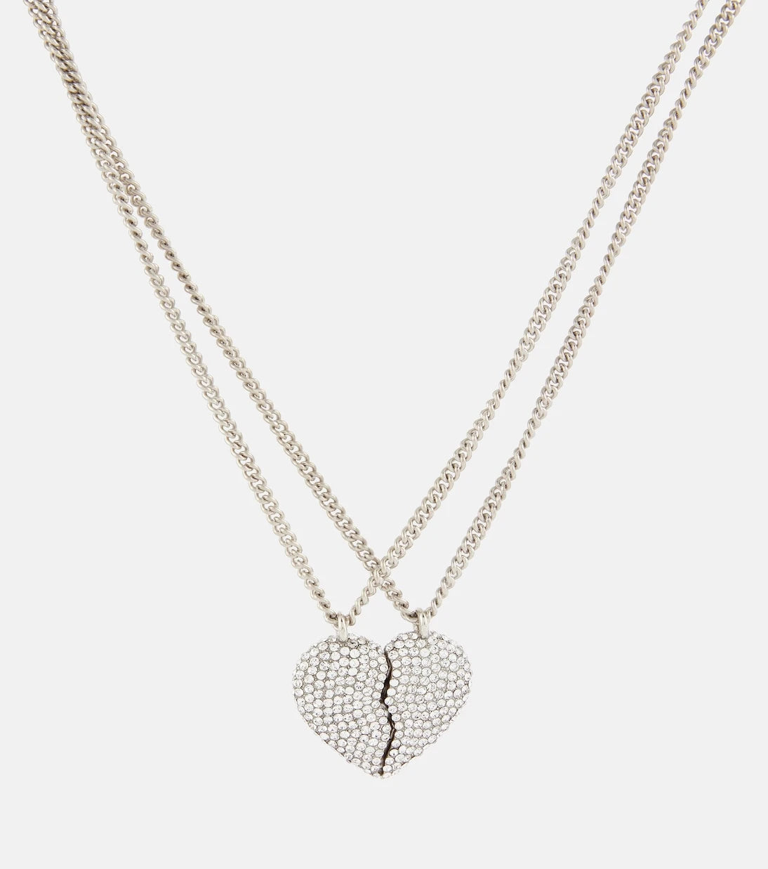 Balenciaga - Lovelock embellished necklace