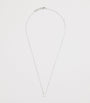 White Gold and Diamond Pendant Necklace (0.75ct)