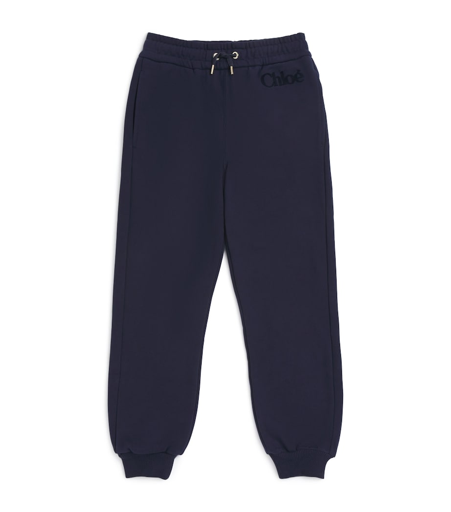 Chloé Kids Cotton Logo Sweatpants (4-5 Years)