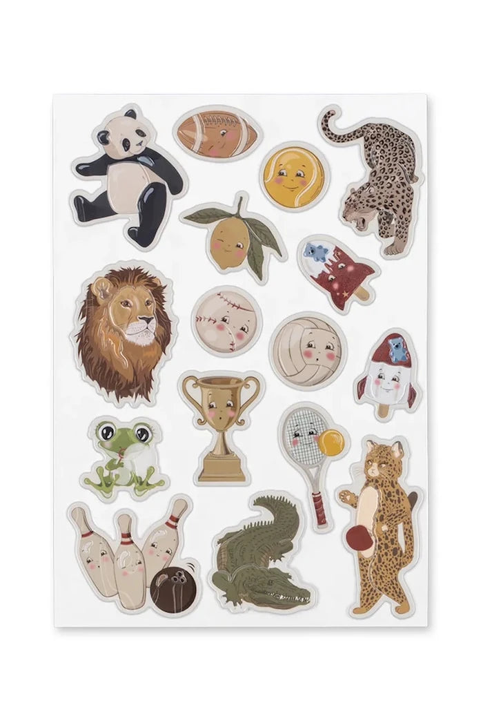 Konges Sløjd Стикери за деца PUFFY STICKERS