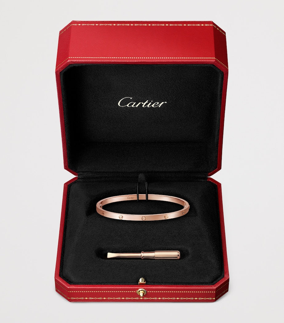 Small Rose Gold LOVE Bracelet