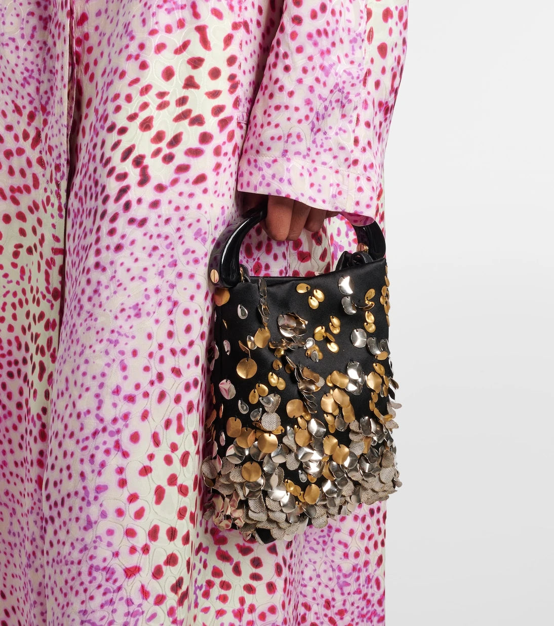 Dries Van Noten - Baskılı jakarlı palto