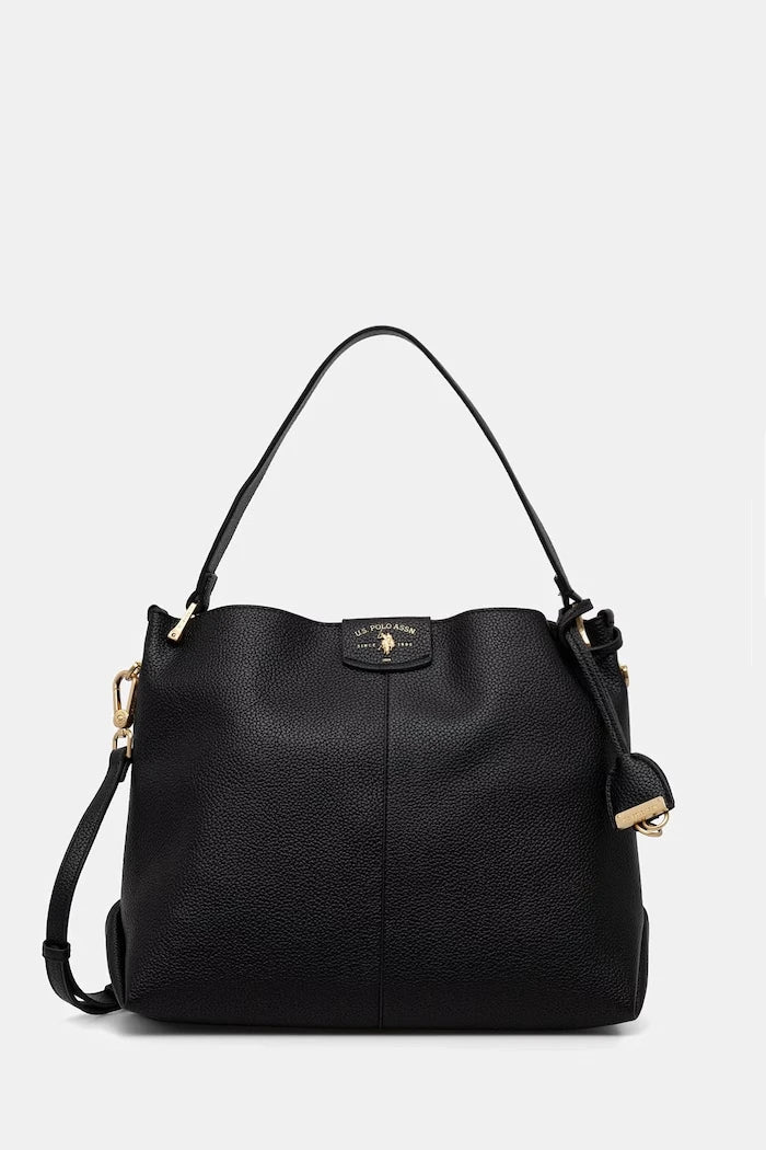 U.S. Polo Assn. ROYAL STEWART suni deri kadın crossbody çanta