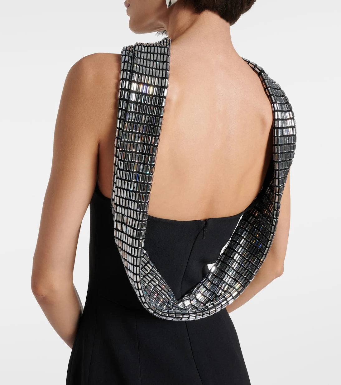 David Koma - Embellished cady gown