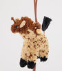 LOEWE Brown x Paula's Ibiza Raffia Giraffe Charm