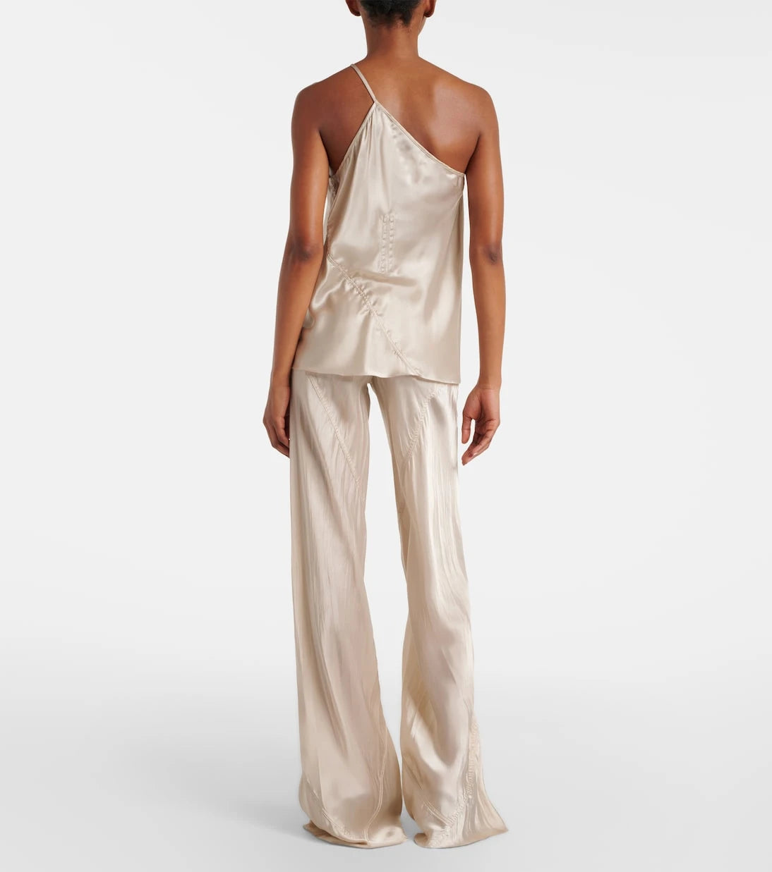 Rick Owens - Satin flared pants