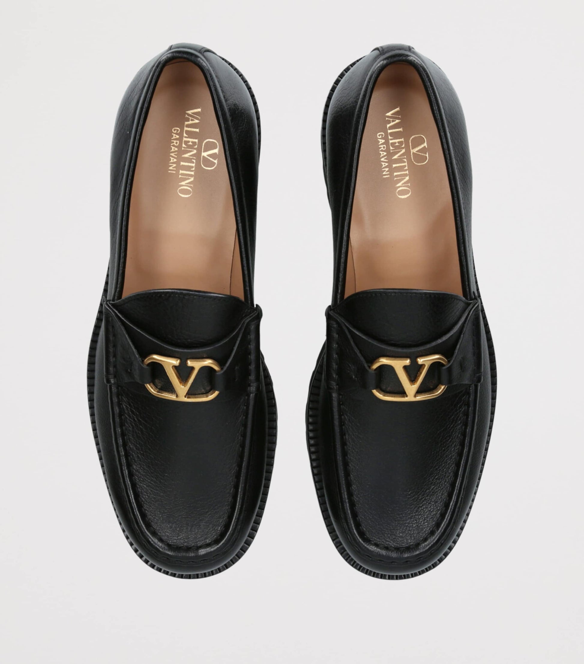Valentino Garavani Leather Chunky Loafers