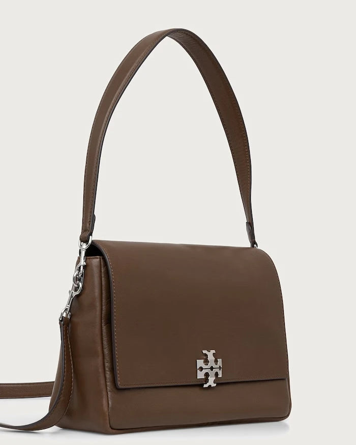 Tory Burch Charlie kadın deri crossbody çanta