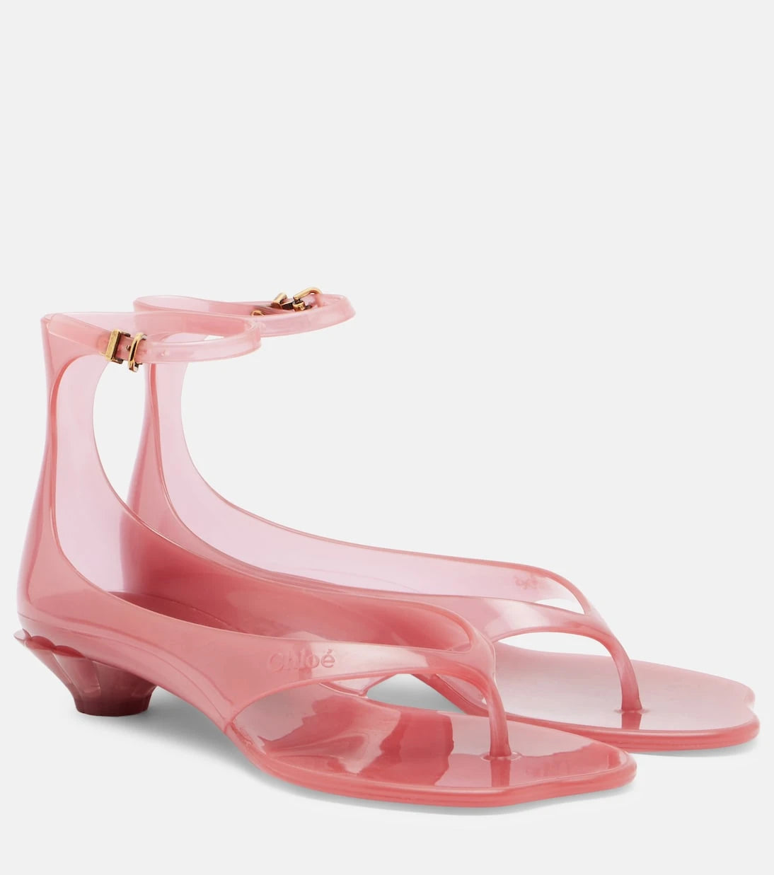 Chloé - Chloé Jelly TPU thong sandals