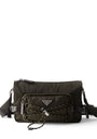 Prada Re-Nylon and Leather Shoulder Bag