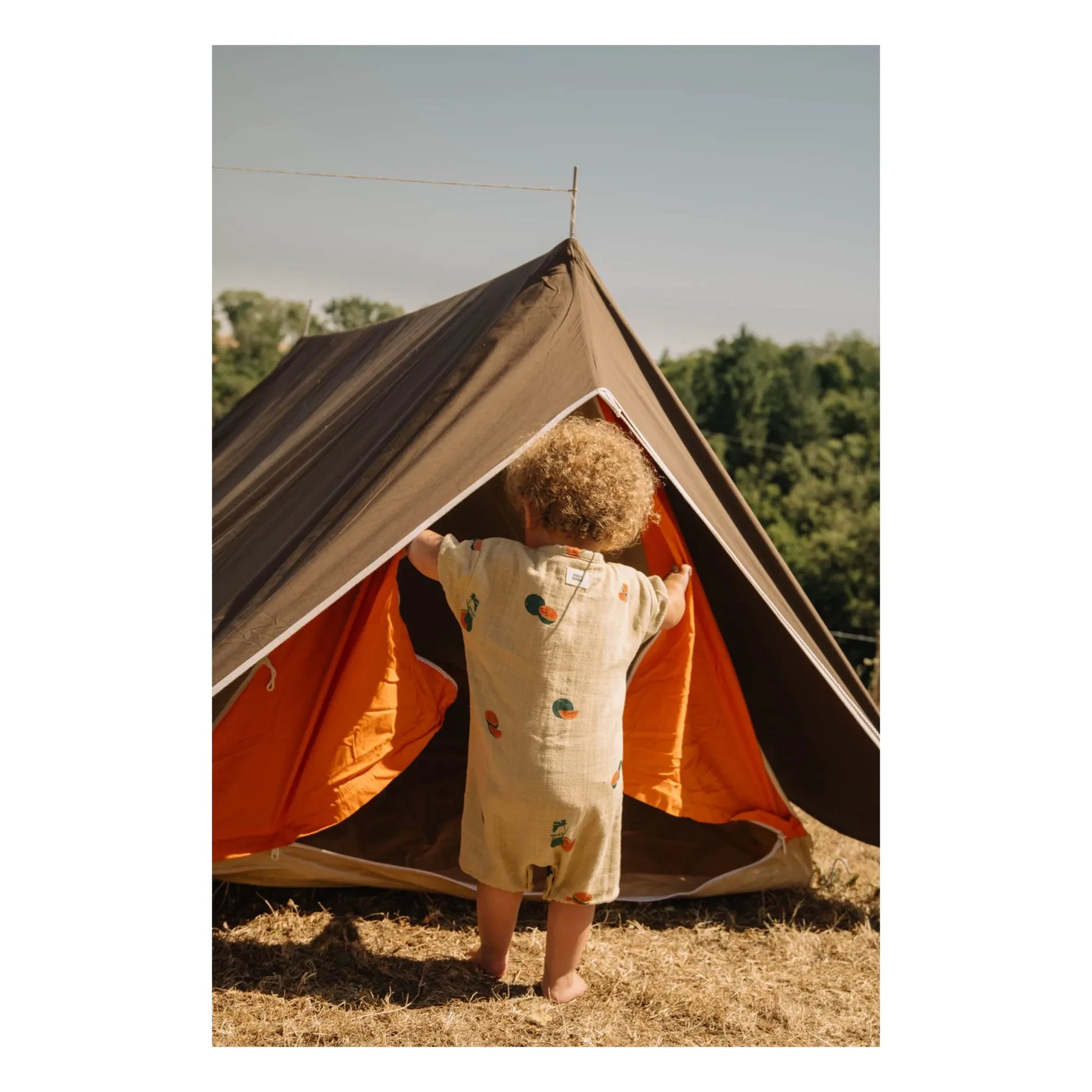 Studio Bohème - Combishort Bebecito Watermelon Organic Cotton | Sage
