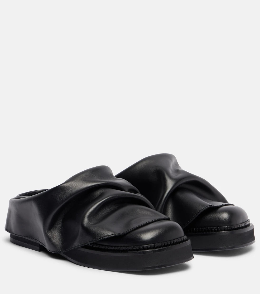The Attico - Mini Robin leather mules