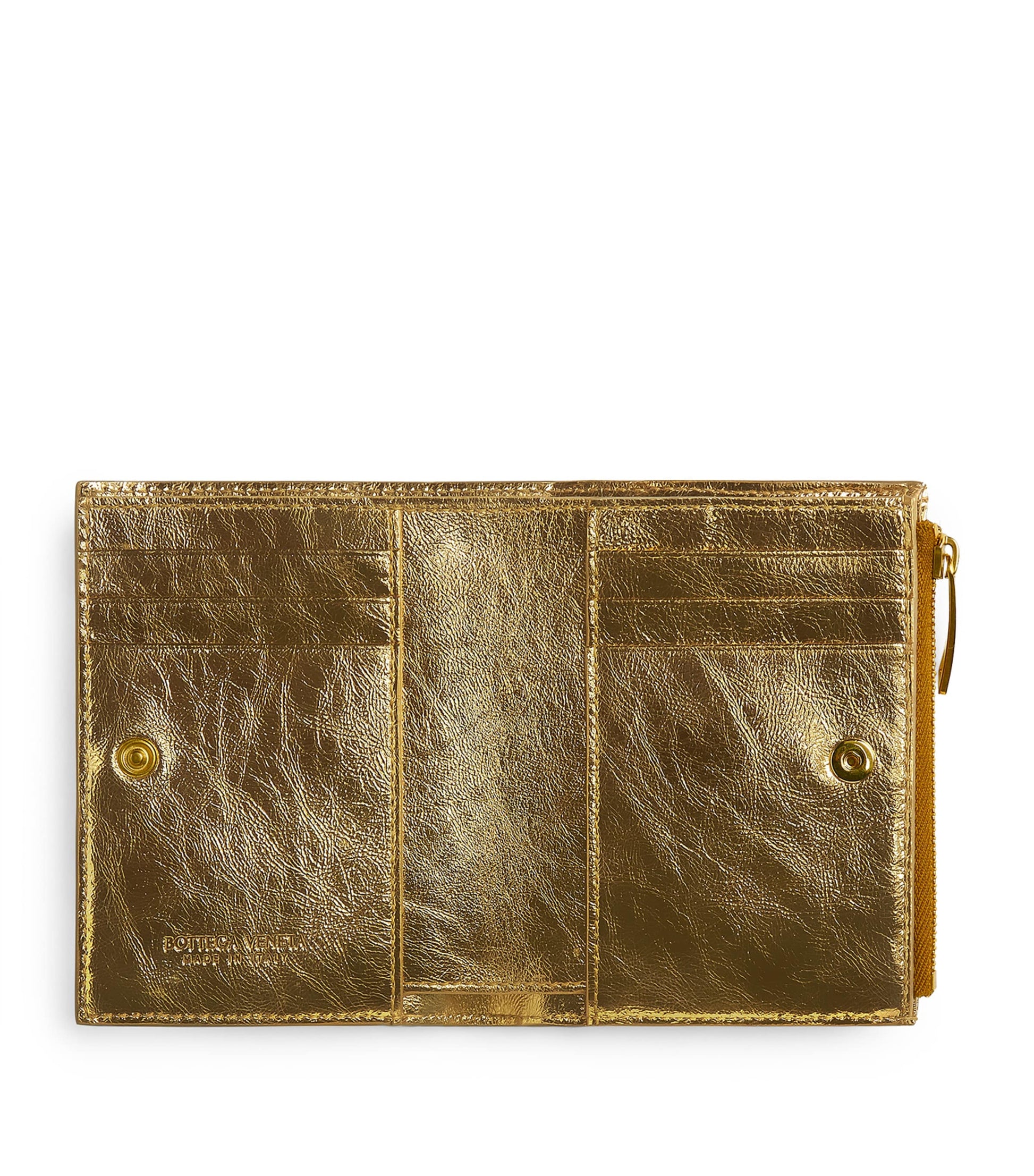 Multi Leather Intrecciato Purse