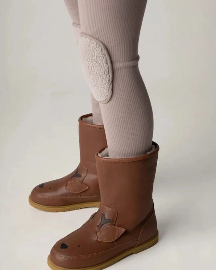 Donsje Wadudu Special Boots Stag Çocuk Deri Kışlık Botlar
