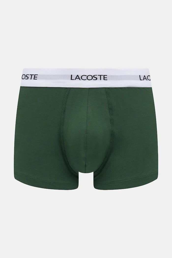 Lacoste erkek pamuklu elastan dar kesim boxer 3'lü