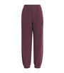 Burgundy Organic Cotton Sweatpants