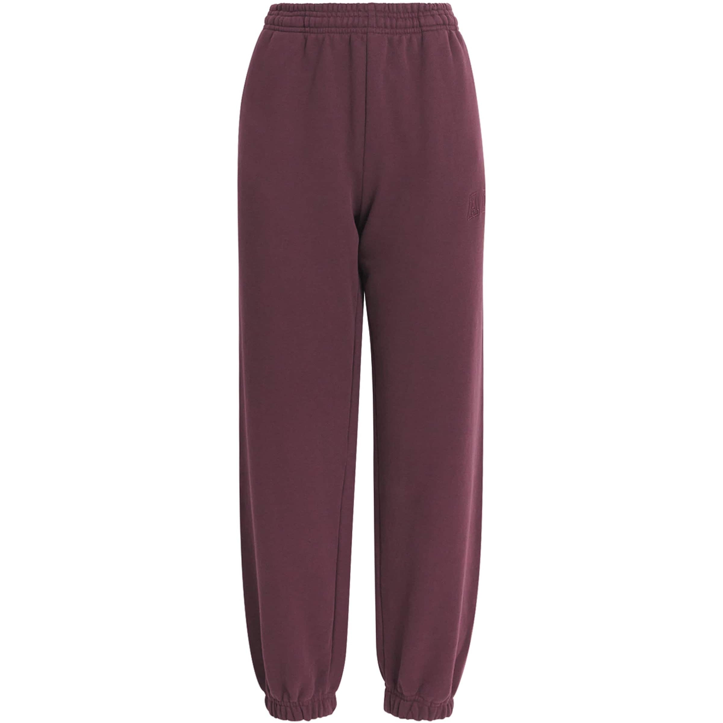 Burgundy Organic Cotton Sweatpants