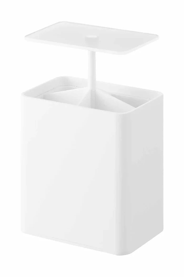 Yamazaki plastik saklama düzenleyicisi 9,6 x 6,6 x 10,8 cm