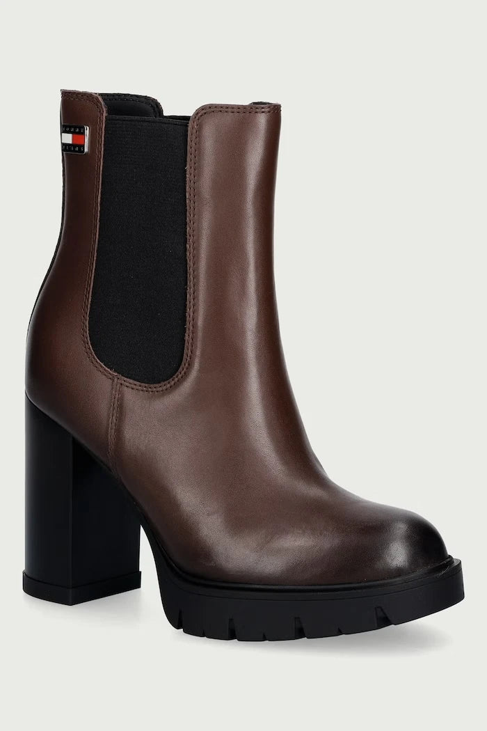 TJW CHELSEA HIGH HEEL BOOTS Kadın Deri Bot