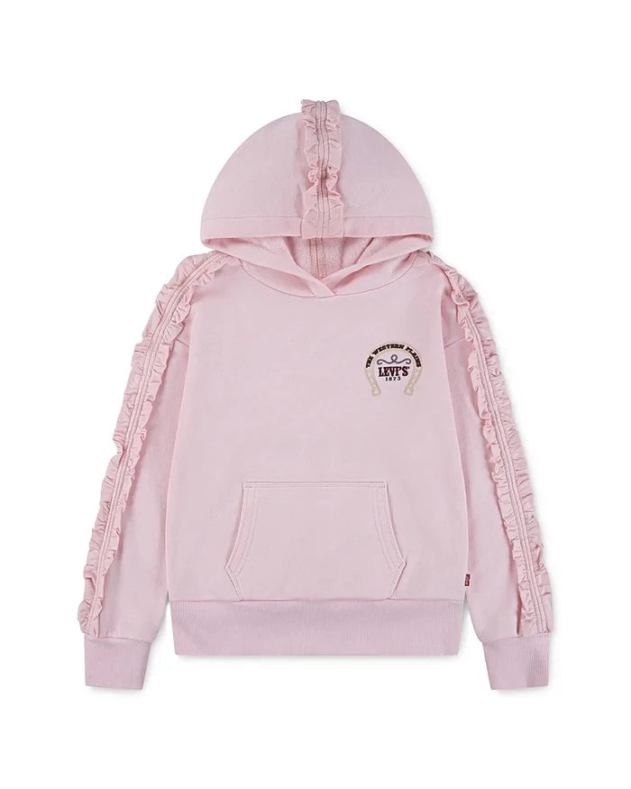 Levi's PULLOVER HOODIE WITH RUFFL Çocuk Sweatshirt