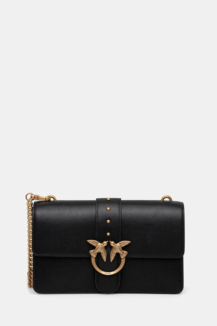 Pinko kadın deri crossbody çanta