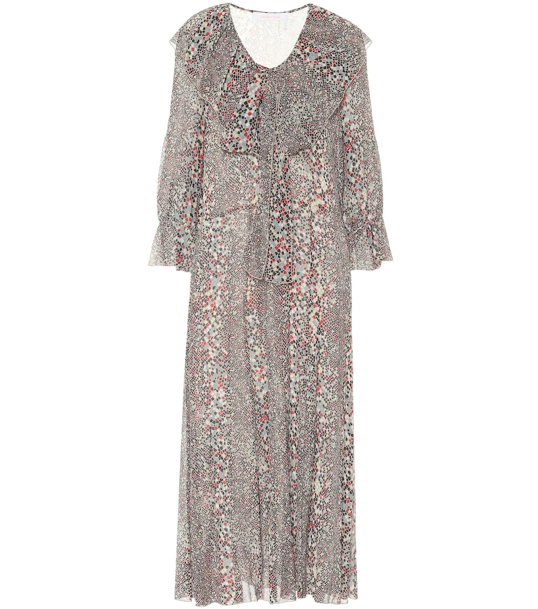 See By Chloé - فستان بطبعة حيوان