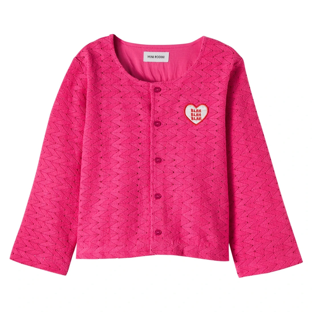 Mini Rodini - Crochet cotton cardigan