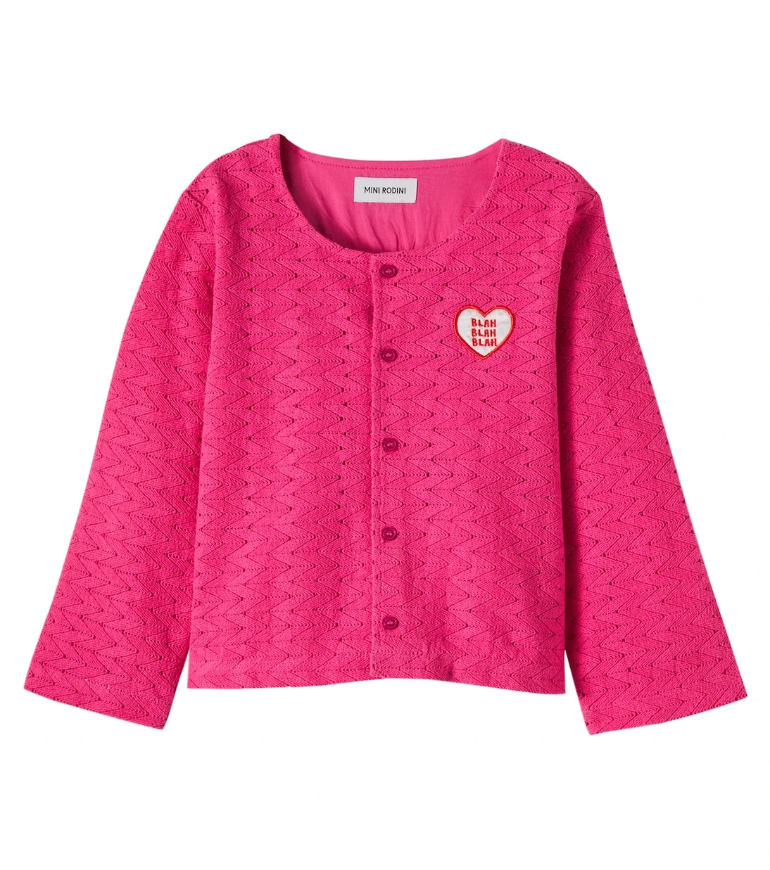 Mini Rodini - Crochet cotton cardigan