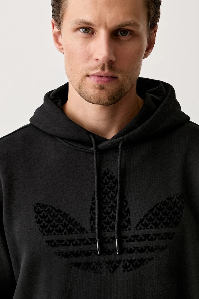 adidas Originals erkek pamuklu kapüşonlu sweatshirt MONOGRAM HD
