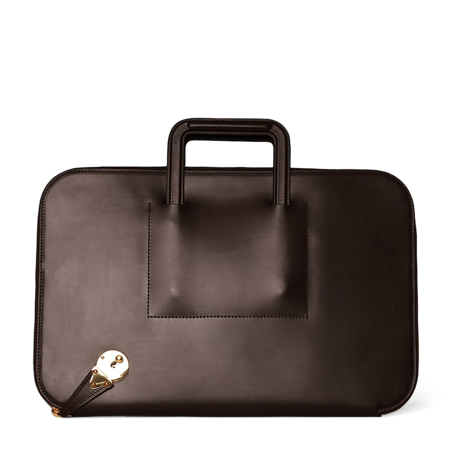 Swaine Leather Salisbury Briefcase
