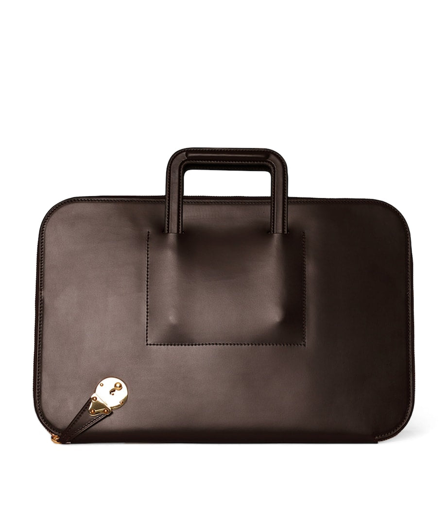 Swaine Leather Salisbury Briefcase