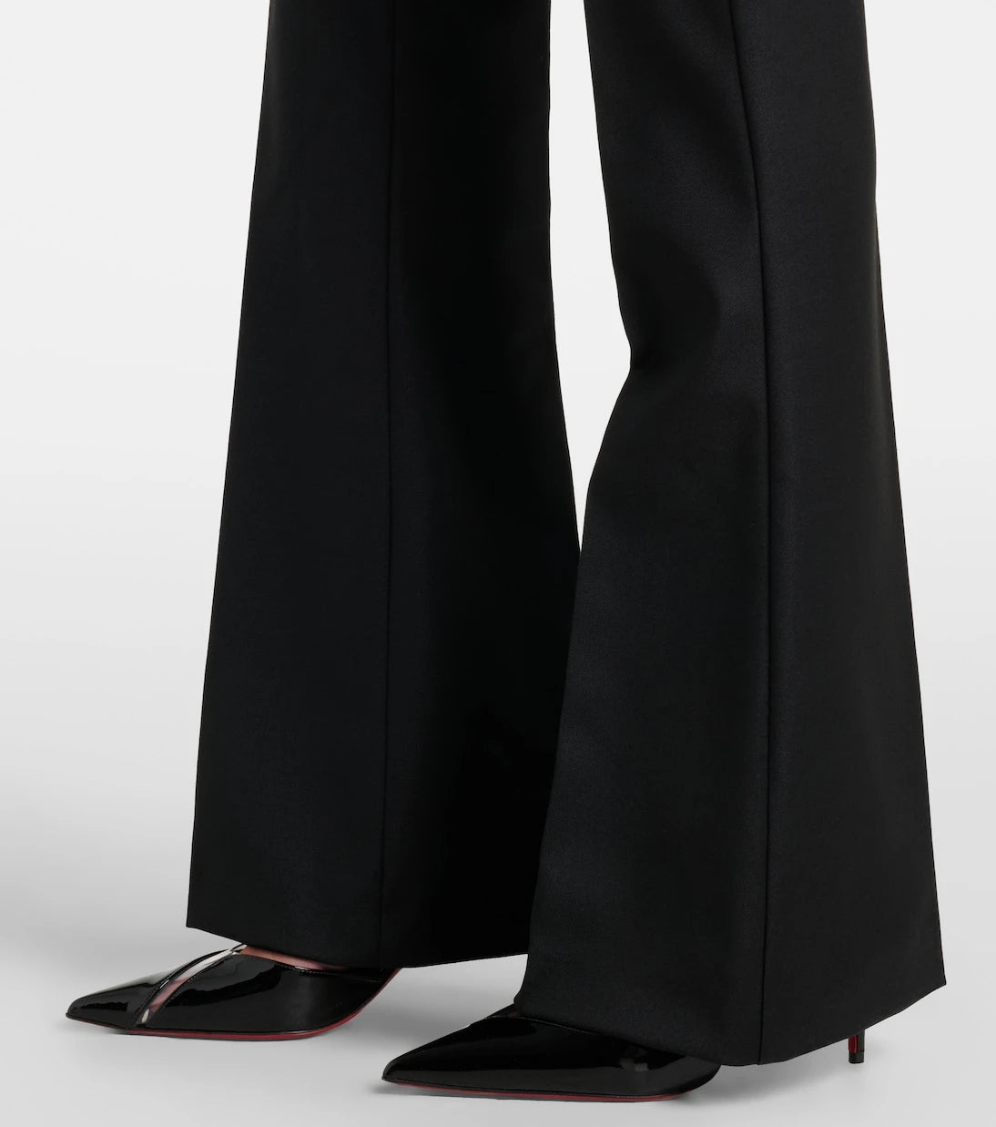 Blumarine - Pleated flared pants
