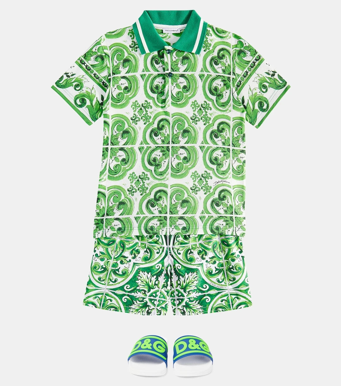 Dolce&Gabbana Kids - شباشب بشعار الماركة