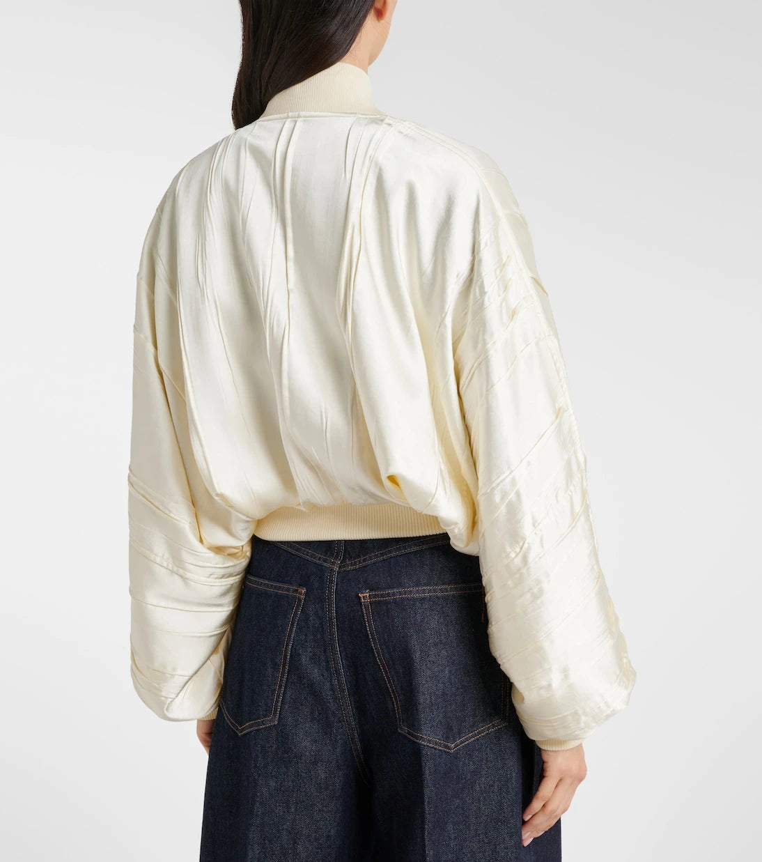 Sportmax - Zorro cropped bomber jacket