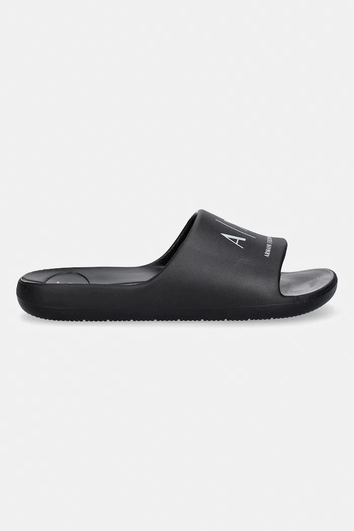 Armani Exchange чехли за басейн мъжки