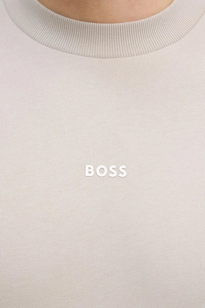 Памучен суичър BOSS Orange WeSmallcrew