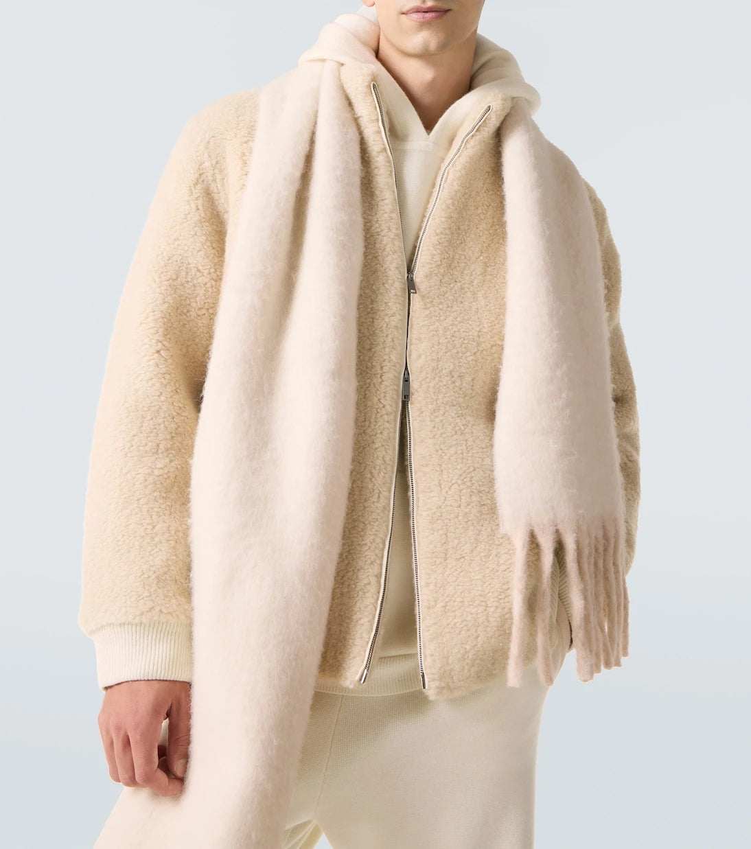 God's True Cashmere - T-Bird cashmere jacket with emerald