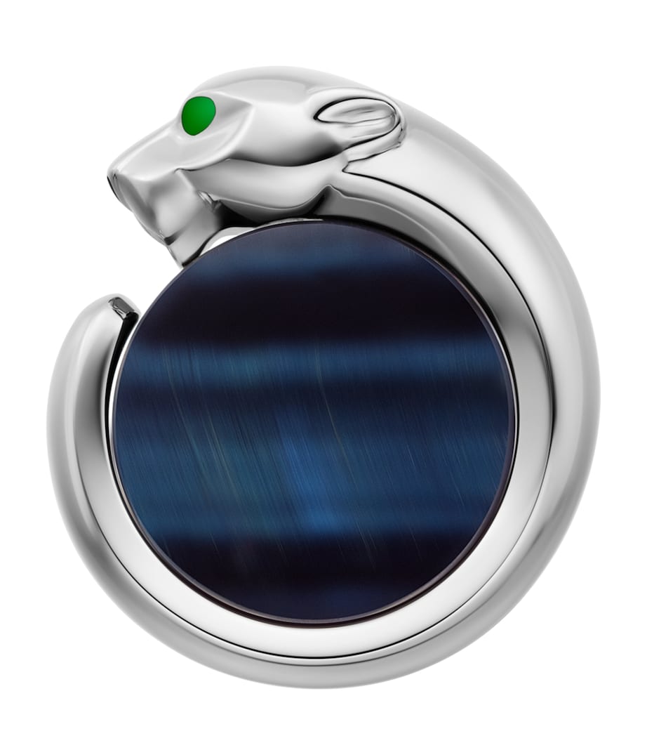 Sterling Silver Panthère de Cartier Cufflinks